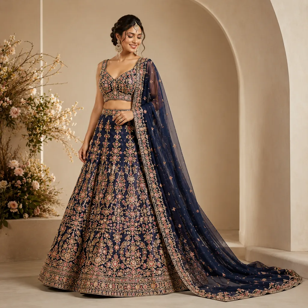 Trail Lehenga